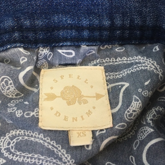 Spell & the Gypsy Collective Wanderlust Embroidered Jeans size XS - Picture 9 of 15